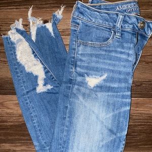 AE high-rise jeggings